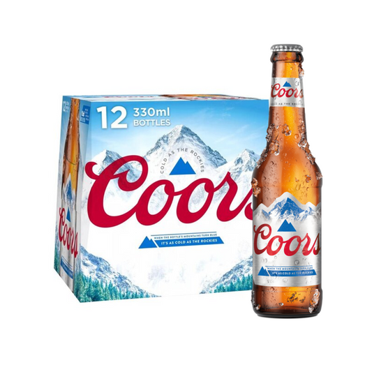COORS BEER BTL (12X33CL)