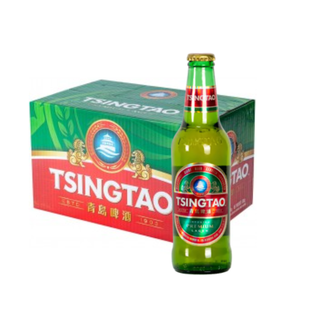 TSINGTAO BEER BTL (24X33CL)