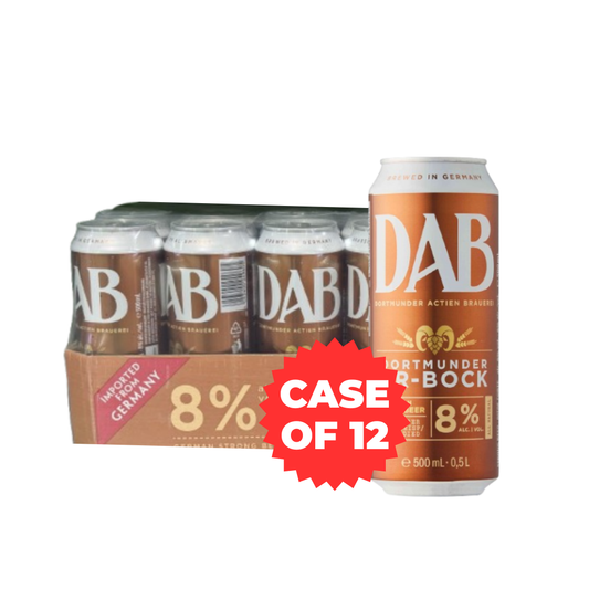DAB STRONG 8% CAN (12X50CL)