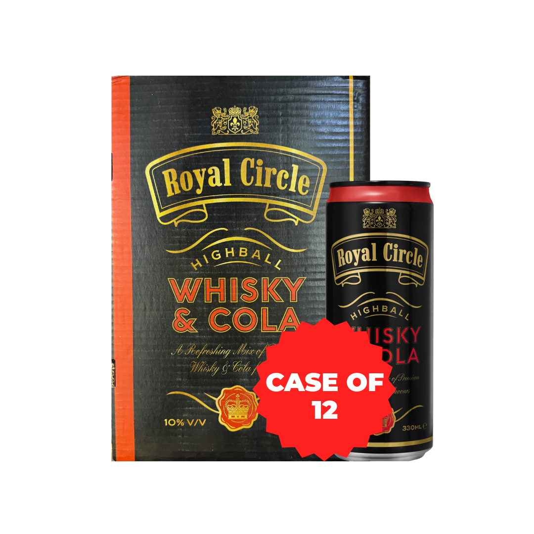 ROYAL CIRCLE WHISKY + COLA (12X33CL)