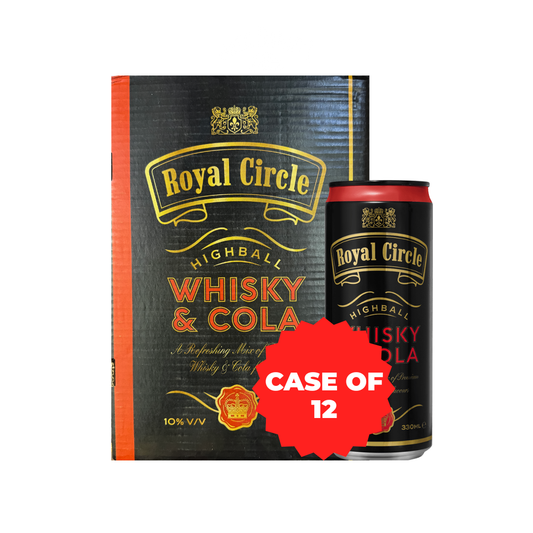 ROYAL CIRCLE WHISKY + COLA (12X33CL)