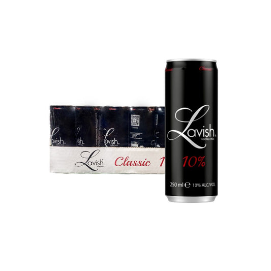 LAVISH CLASSIC VODKA 10% COCKTAIL (24X25CL)