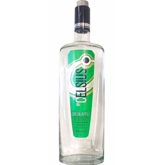 CELCIUS GREEN APPLE VODKA LTR
