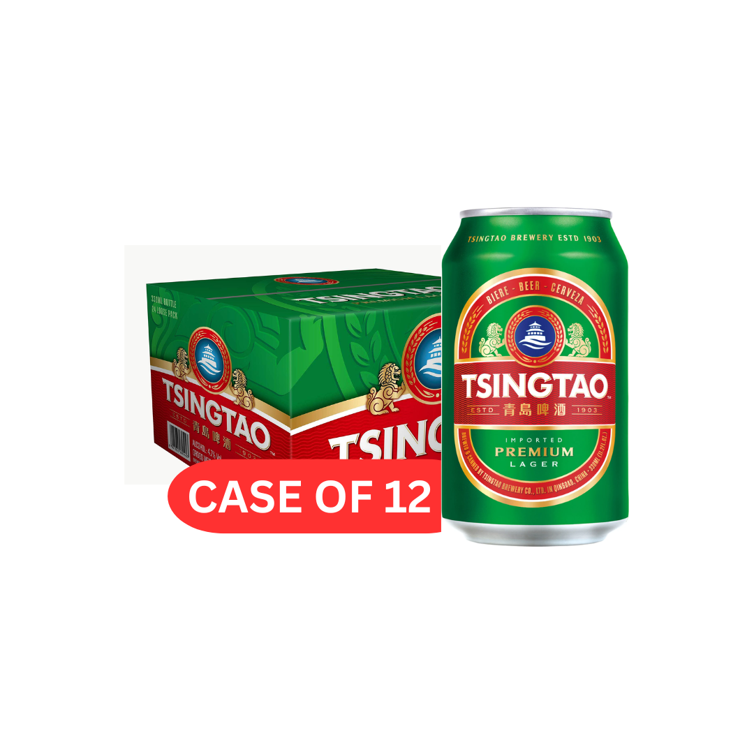 TSINGTAO BEER CAN (12X33CL)
