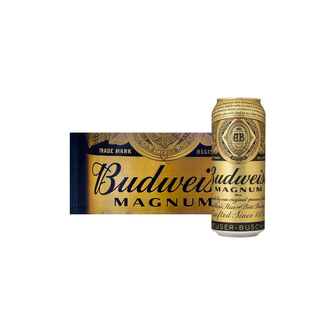 BUDWEISER MAGNUM BEER CAN (24X50CL)