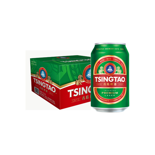 TSINGTAO BEER CAN (24X33CL)