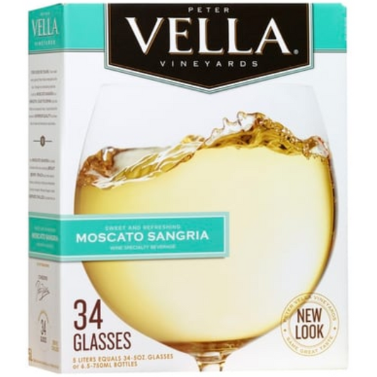 PETER VELLA MOSCATO SANGRIA 5LTR