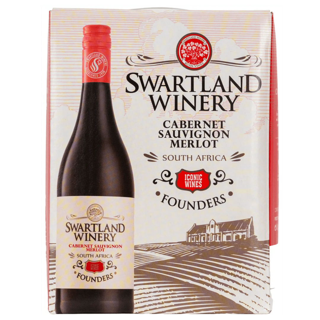 SWARTLAND FOUNDERS CABERNET MERLOT 5LTR - Compare prices in UAE