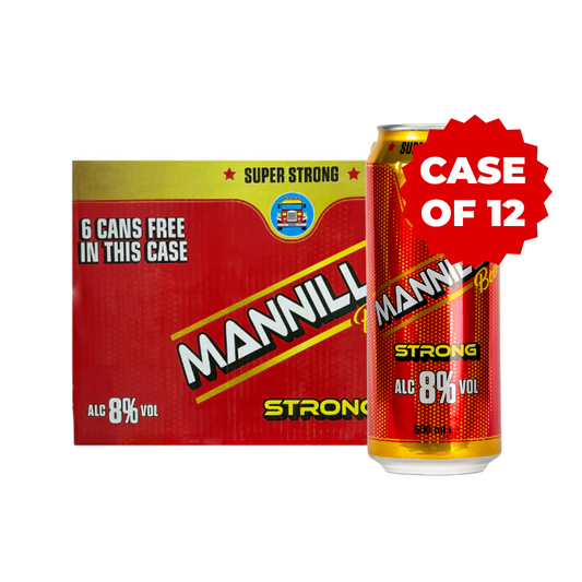 MANNILLA 8% BEER (12X50CL)