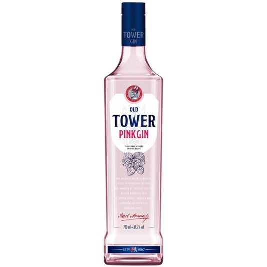 OLD TOWER PINK GIN 70CL by old tower - Compare prices in UAE