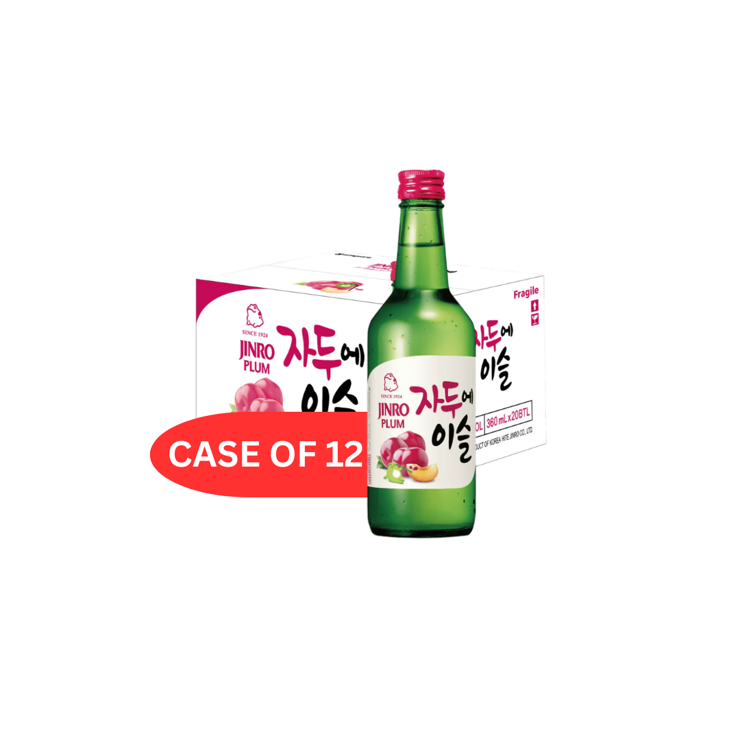 JINRO PLUM SOJU (12X36CL)