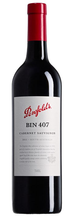 PENFOLDS BIN 407 CABERNET SAUVIGNON 75CL