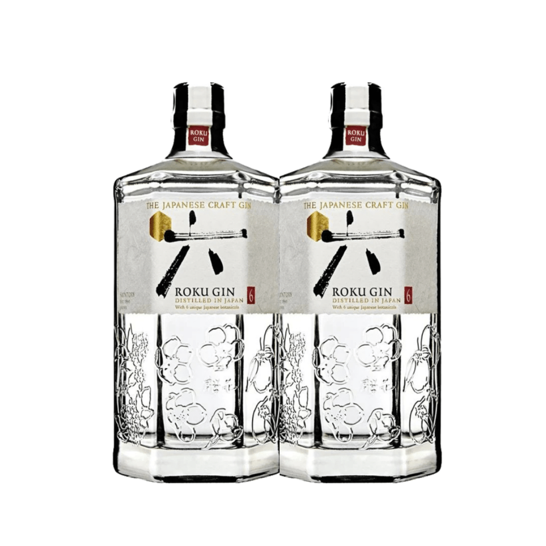 ROKU GIN 2X75CL