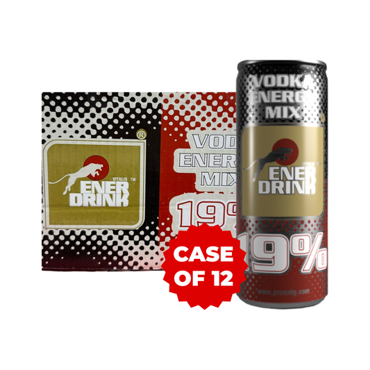 ENERDRINKS VODKA MIX (12X25CL)