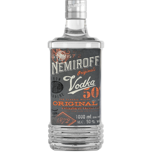 NEMIROFF 50% ORIGINAL VODKA LTR