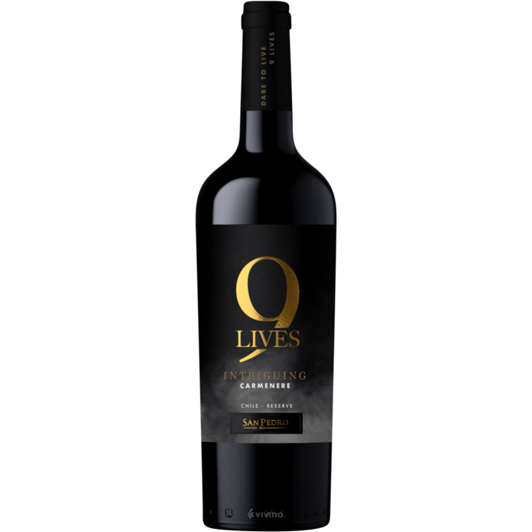 9 LIVES INTRIGUING CARMENERE 75CL
