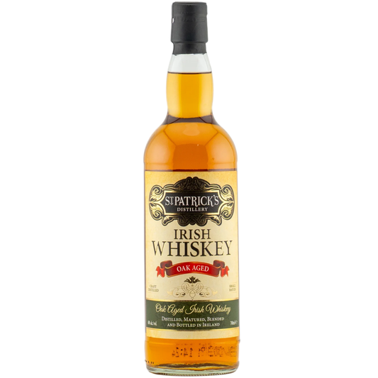 ST PATRICK OAK AGED IRISH WHISKEY 70CL