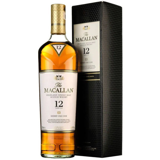 MACALLAN SHERRY CASK 12 YEAR OLD WHISKY 70CL