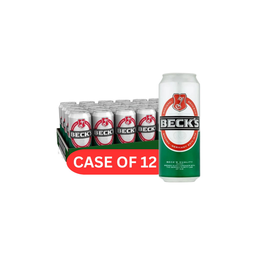 BECKS BEER CAN (12X50CL)