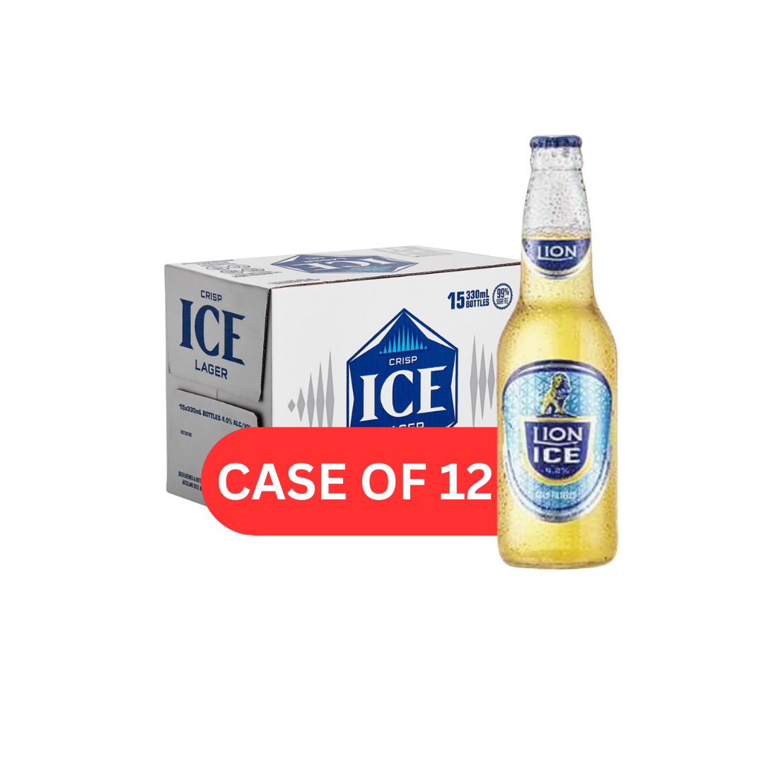 LION ICE BEER BTL (12X33CL)