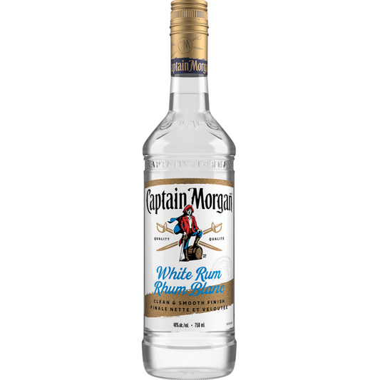 CAPTAIN MORGAN WHITE RUM 75CL