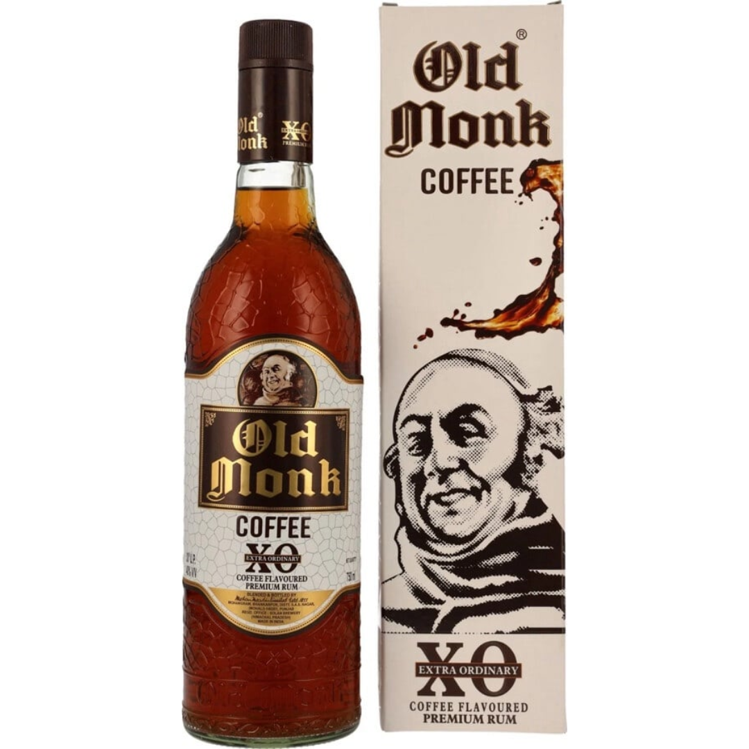 OLD MONK COFFEE RUM 75CL