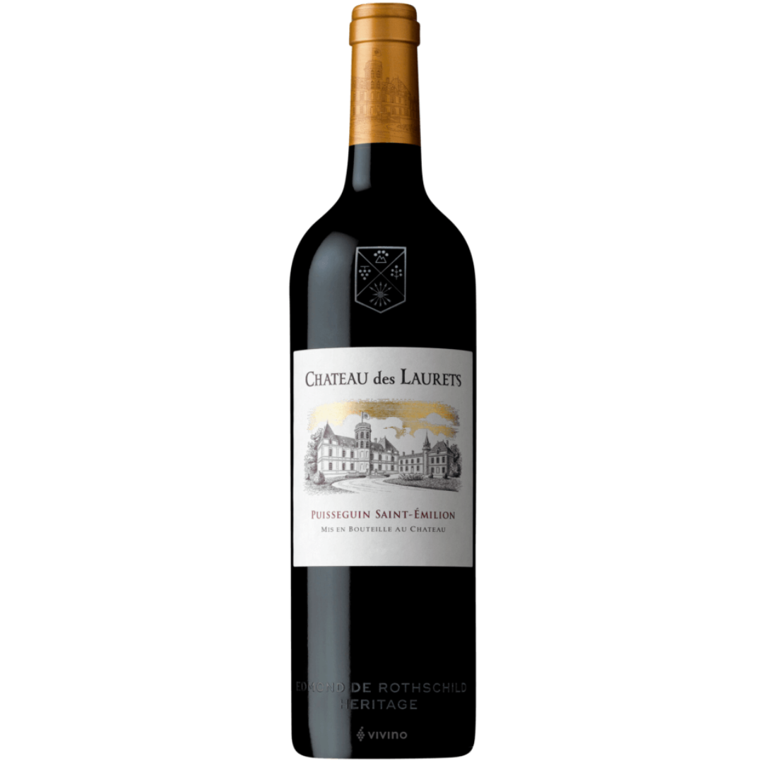 CHÂTEAU DES LAURETS PUISSEGUIN SAINT EMILION  75CL