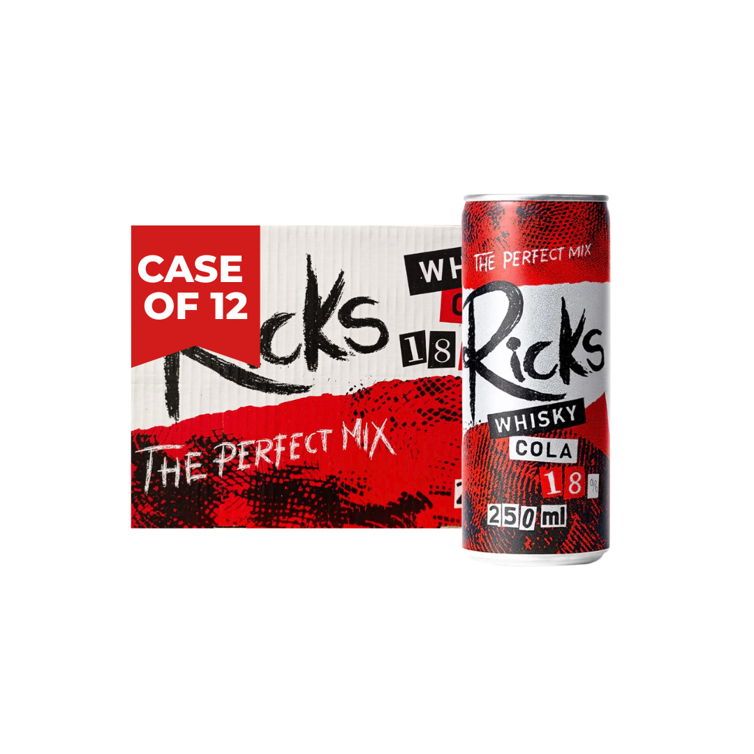 RICKS WHISKY + COLA (12X25CL)