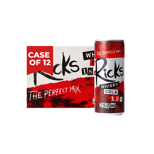 RICKS WHISKY + COLA (12X25CL)