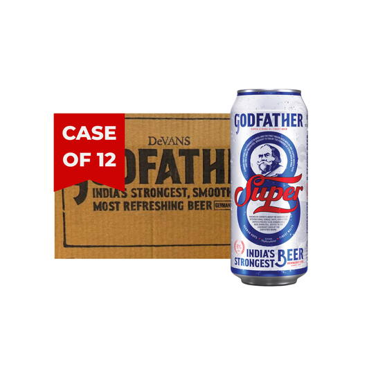GODFATHER SUPER BEER CAN 12X50CL - Compare prices in UAE