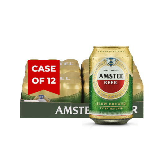 Amstel Beer Can 12 x 330ML by amstel - Compare prices in UAE