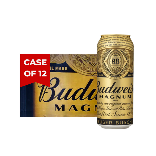 Budweiser Magnum Beer Can 12 x 500ML - Compare prices in UAE