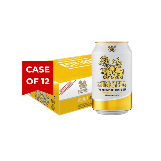 Singha Beer Can 12 x 330ML - Compare prices in UAE
