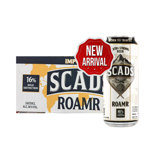 SCADS ROAMR EXTRA STRONG BEER CAN 24X50CL - Compare prices in UAE