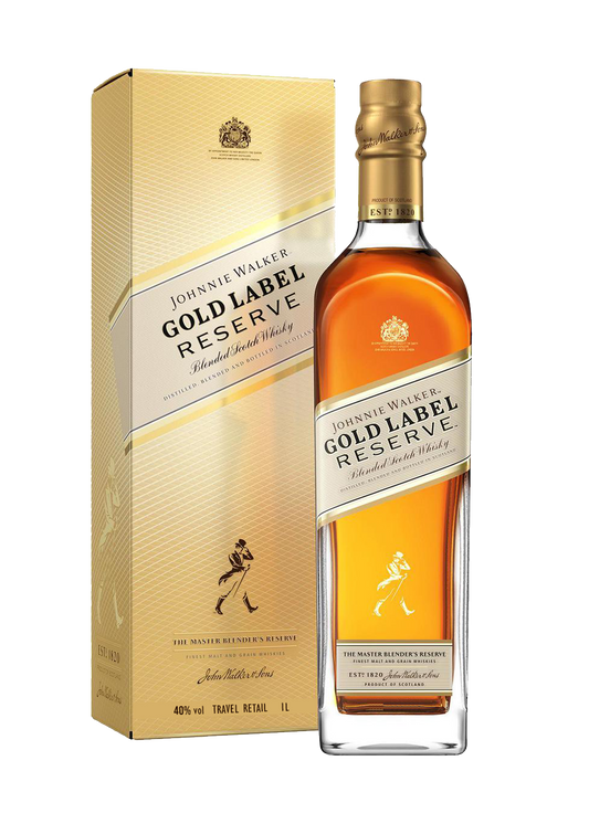 JOHNNIE WALKER GOLD LABEL RESERVE WHISKEY 75CL