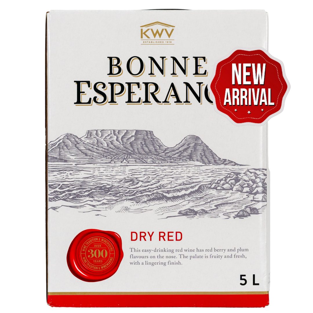 KWV BONNE ESPERANCE DRY RED 5LTR by bonne esperance - Compare prices in UAE