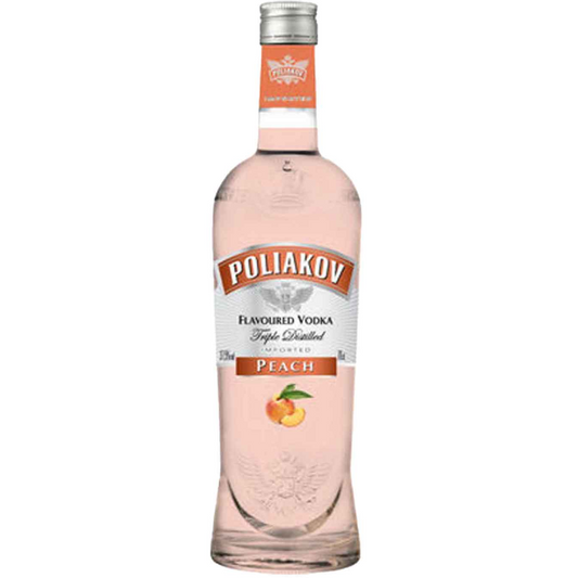 POLIAKOV PEACH VODKA 70CL