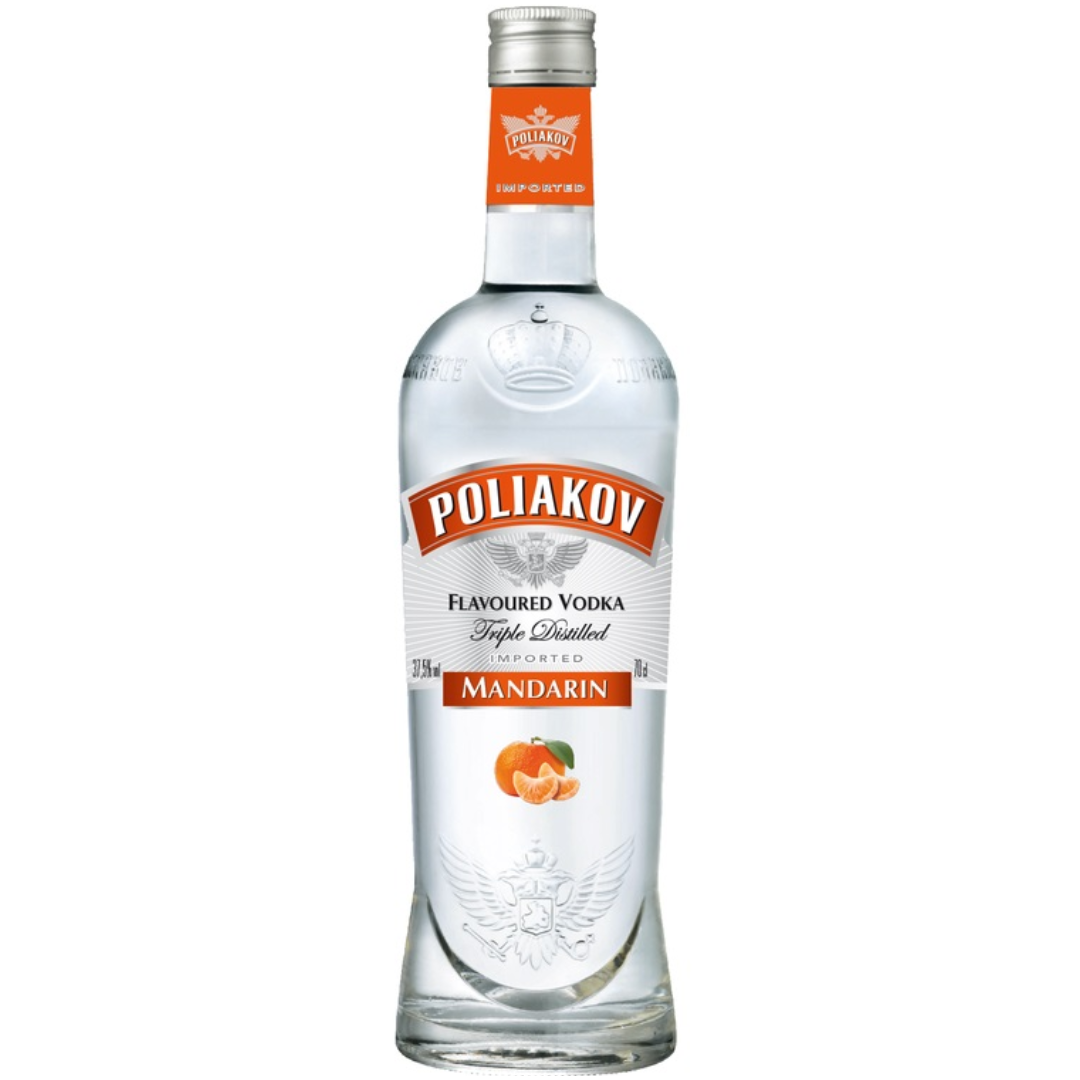 POLIAKOV MANDARIN VODKA 70CL