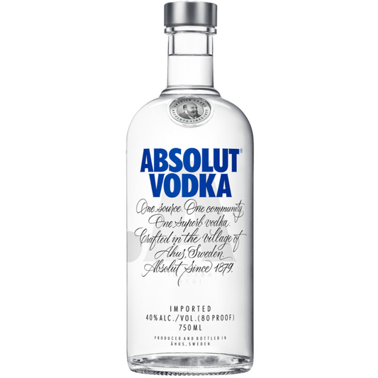 ABSOLUT BLUE VODKA LTR