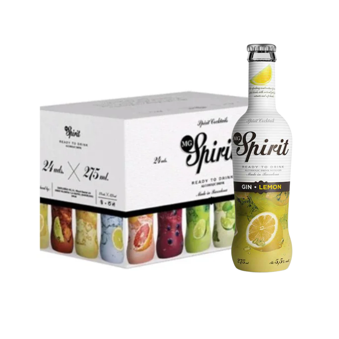 MG SPIRIT LEMON (24X27.5CL)