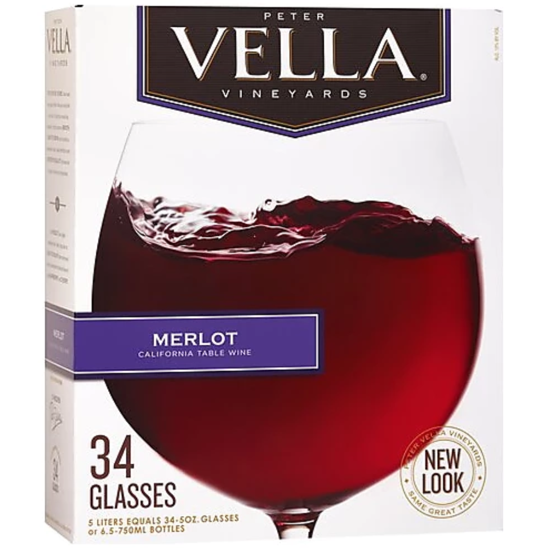 PETER VELLA MERLOT 5LTR