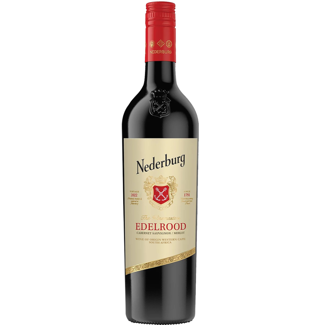 NEDERBURG THE WINEMASTER EDELROOD CABERNET SAUVIGNON MERLOT