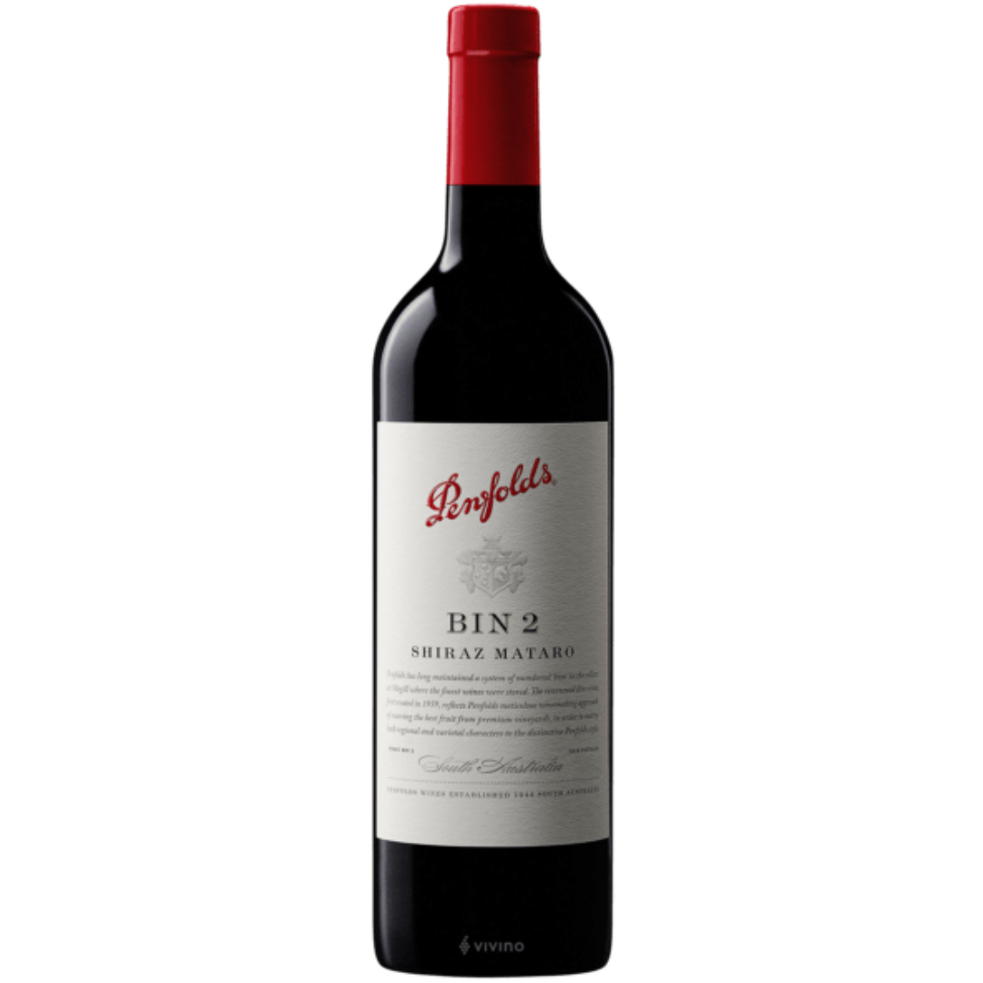 PENFOLDS BIN 2 SHIRAZ MOURVEDRE 75CL