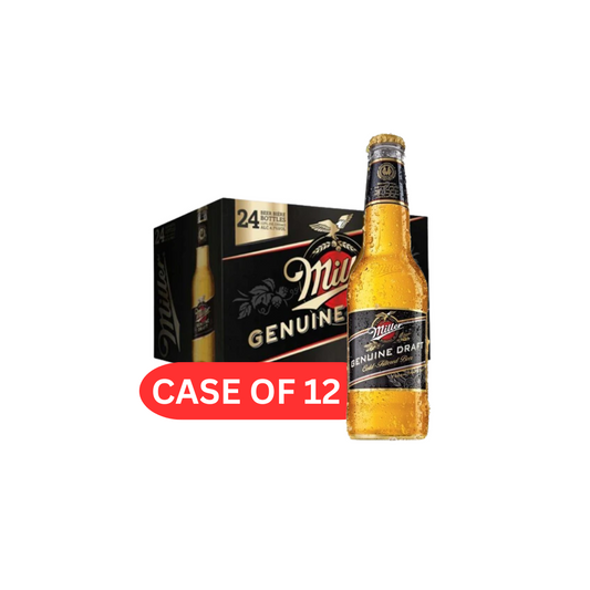 MILLER GENUINE DRAFT BEER BTL (12X33CL)