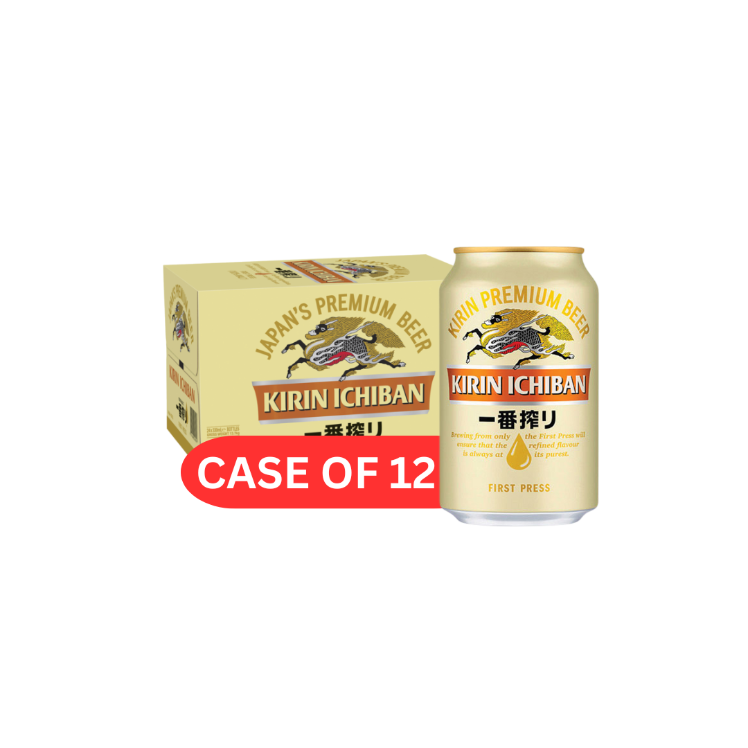 KIRIN ICHIBAN PREMIUM BEER (12X33CL)