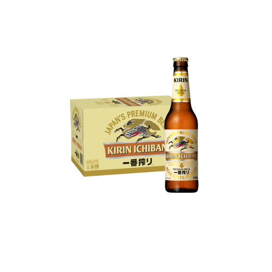 KIRIN ICHIBAN PREMIUM BEER BTL (24X33CL)