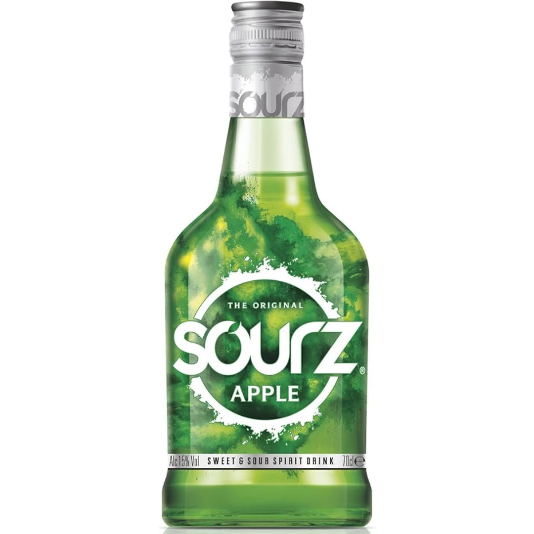 SOURZ APPLE GREEN  70CL
