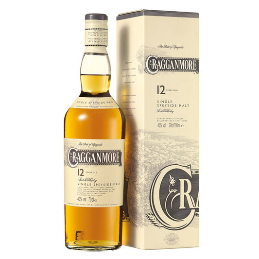 CRAGGANMORE 12 YEARS WHISKY LTR