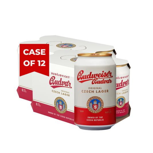 BUDVAR BEER CAN 12X33CL - Compare prices in UAE