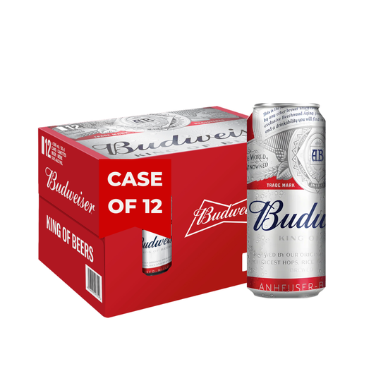 Budweiser Beer Can 12 x 500ML - Compare prices in UAE